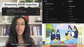 So THAT'S the reason! Common but little-known condition could explain why you need subtitles to watch TV - despite having good hearing