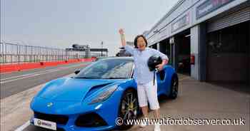 Thrill-seeking Watford granny wins sports car and £100k in Omaze prize draw