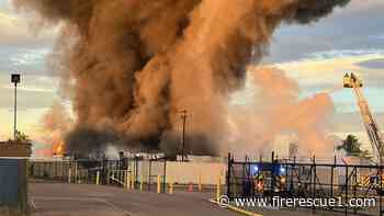Firefighters from 3 FDs battle Colo. warehouse fire