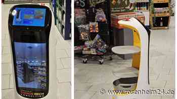 Aha-Effekte für Kunden: Service-Roboter „KettyBot“ sorgt für Staunen im Burghauser Edeka