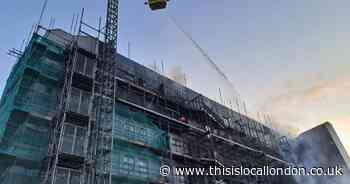 'Major incident' after huge fire engulfs block of flats - recap