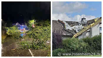 Abgedeckte Dächer, umgestürzte Bäume: Tornado verwüstet deutsche Kleinstadt