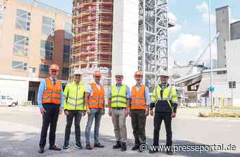 Neuer Extraktionsturm im Nordzucker-Werk Uelzen: wichtiger Beitrag zur Dekarbonisierung
