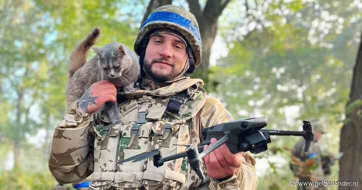 Huisdieren aan het front in Oekraïne: ‘Vasika waarschuwde ons voor granaten’