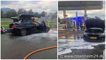 Auto brennt in Bergen neben Zapfsäulen: Was gefährlich daran ist – So reagieren Sie richtig