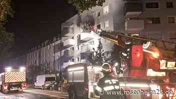 Wohnung in München geht in Flammen auf – Frau mit schweren Vebrennungen im Krankenhaus