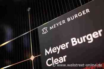 Nächstes Desaster : Meyer Burger überdenkt US-Pläne - Aktie halbiert sich mal wieder