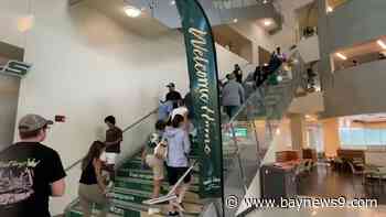 USF welcomes back students for first day of classes Monday