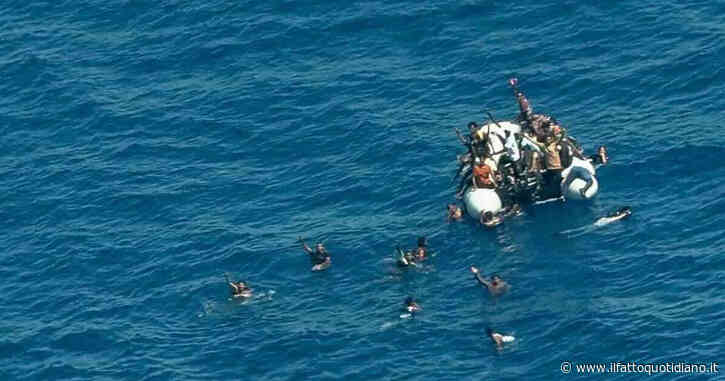 Migranti, Sea-Watch: “30 persone stanno affondando su un gommone sgonfio, 12 sono già in mare. Ma Italia e Tunisia non intervengono”