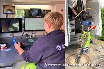 Mit Kameras durch Ochtrups Kanalisation