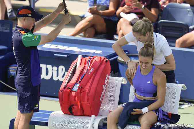 US Open 2024: Olympic gold medalist Zheng rallies to win her first-round match