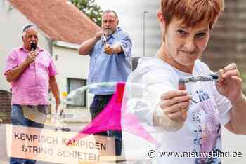 Sandra wint oppermachtig kampioenschap … string schieten: “Het ‘broekske’ oprollen zorgt voor minder weerstand”