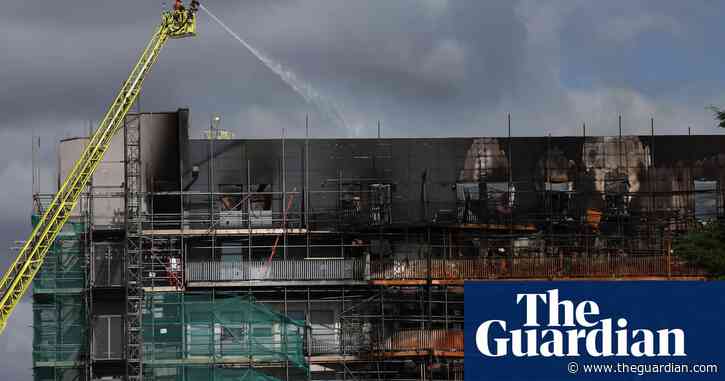 Questions over cladding after fire at Dagenham flats brought under control