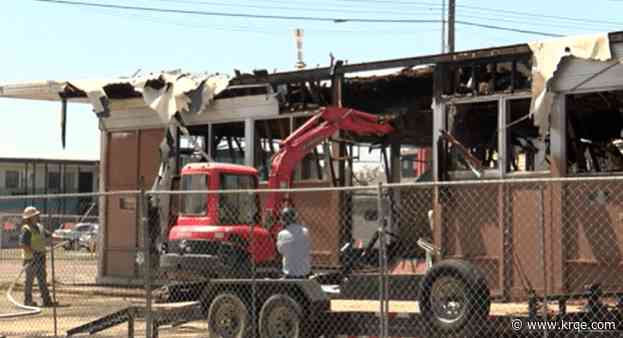 Demolition begins for Wash Tub Laundromat as owner hopes to eventually rebuild