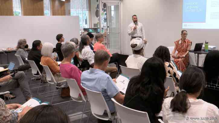 UNM Hospital holds community session to gather feedback on language access issues