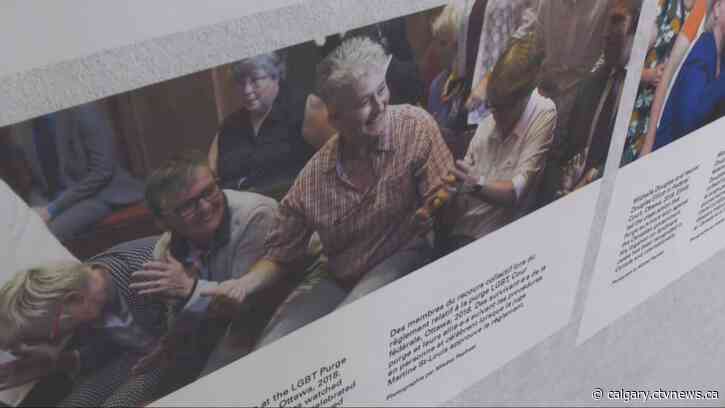 Pop-up exhibit called 'Love in a Dangerous Time' debuts at Calgary Central Library