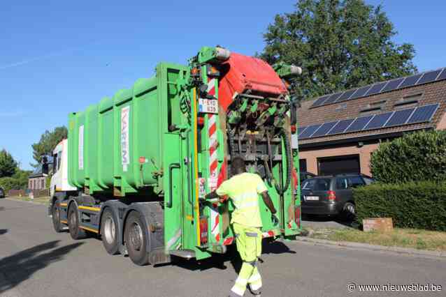 Ophalen afval start vroeger bij heet weer