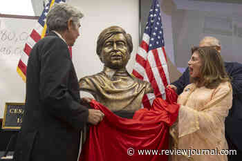 Paying tribute: Cesar Chavez immortalized with sculpture in Las Vegas
