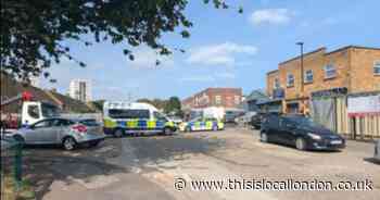Shooting on residential street sparks police response