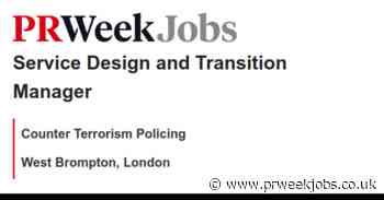 Counter Terrorism Policing: Service Design and Transition Manager
