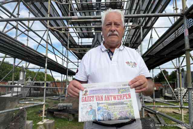 Gerestaureerd calvariekruis bevat een exemplaar van Gazet van Antwerpen