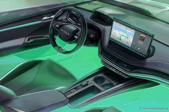 Interieur Skoda Elroq toch nét wat anders dan de Enyaq