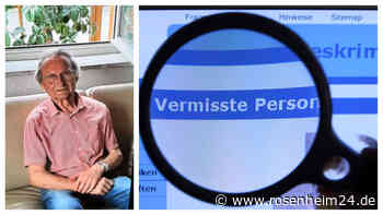 Senior in Altötting vermisst: Wer hat Herrn Storfinger (93) gesehen?