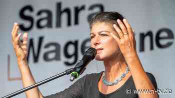 "Wir schaffen es nicht": Wagenknecht pocht auf Ende der "Willkommenskultur"