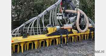 Woel- en zaaidemonstratie op het veld
