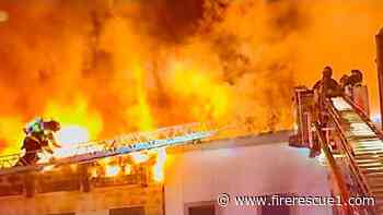 6 FDNY firefighters injured as 4-alarm fire extends through multiple homes