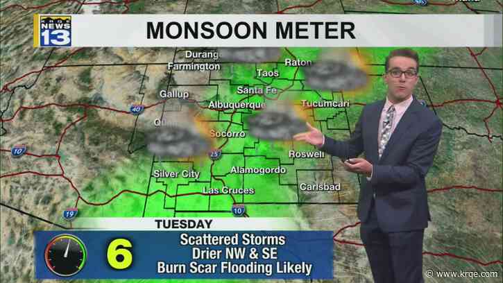 Flooding ahead & muggy weather for New Mexico