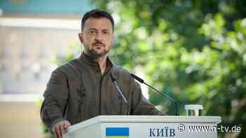 Kiew entwickelt eigene Waffen: Selenskyj: Erste ukrainische Rakete erfolgreich getestet