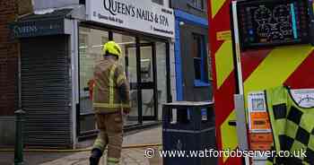 Firefighters tackle blaze as High Street flat fills with smoke