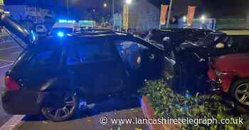 Emergency services called to late night crash which caused £50,000 worth of damage