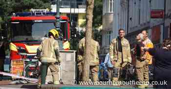 LIVE: Shopping centre cordoned off as fire breaks out
