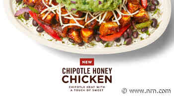 Chipotle is testing chipotle honey chicken as latest menu innovation