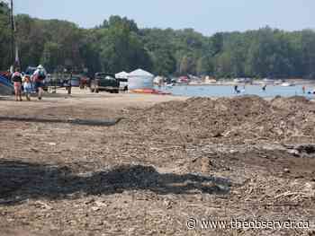 Barricades dismantled at Ipperwash Beach