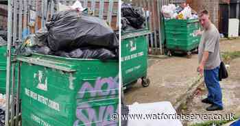 'Shambles' as overflowing bins return after months of problems
