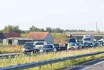 Moeilijke avondspits na ongeval op E403 in Torhout
