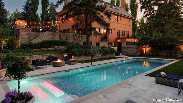 Inside an $11M mansion for sale in Calgary that comes with a pool, gated driveway