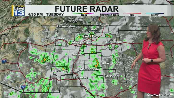 Rain chances continuing for New Mexico this week