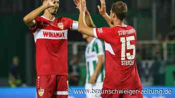 5:0 in Münster: Stuttgart erreicht zweite Runde im DFB-Pokal