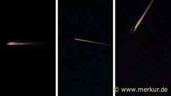 Etliche melden mysteriöses Licht-Objekt am Himmel über Süddeutschland – Wetter-Dienst äußert Verdacht