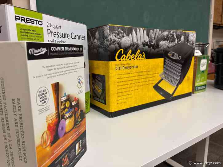 Food preservation equipment will soon be available to rent for free in Albuquerque