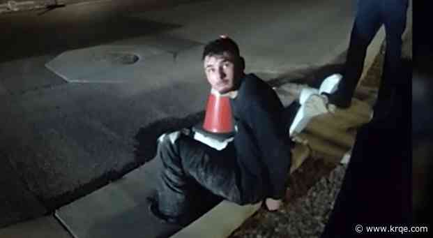 VIDEO: Police chase man accused of causing 100K damage at Albuquerque dealership