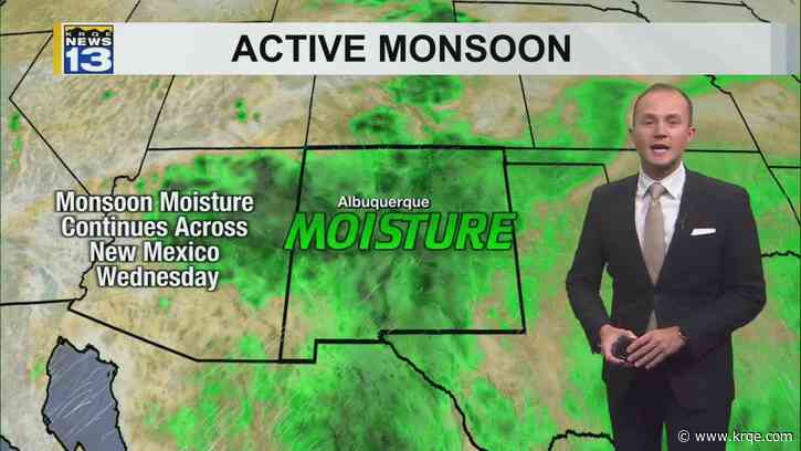 Active weather continues with more rain on the way
