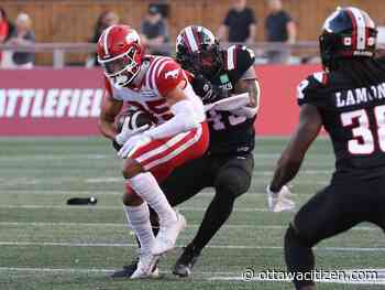 With injuries to Acklin, Addison and Santos-Knox, Ottawa Redblacks focus on rematch with B.C. Lions