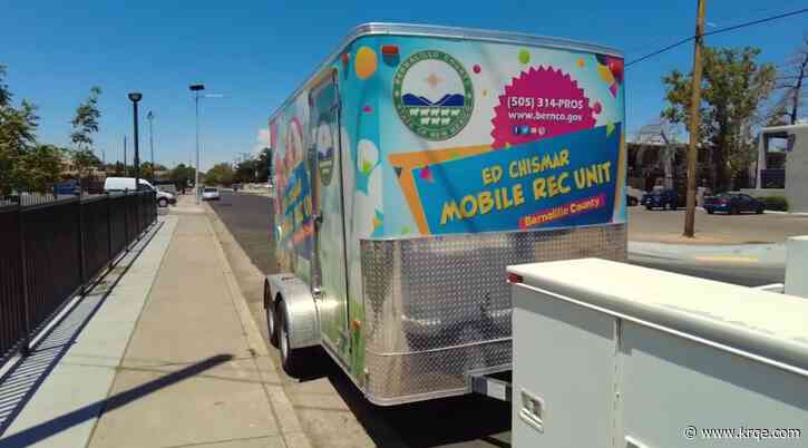 Bernalillo County launches Mobile Rec Unit to offer kids safe recreational activities