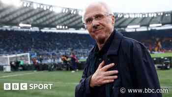 Former England manager Eriksson dies aged 76