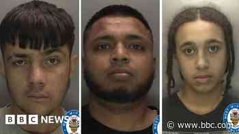 Men jailed after firearms violence on street